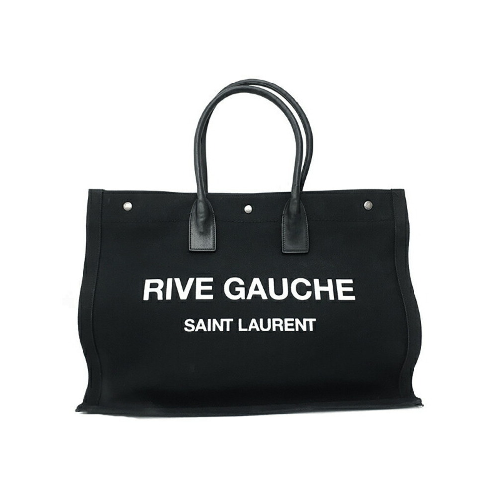 SAINT LAURENT PARIS Rive Gauche Tote Bag Black
